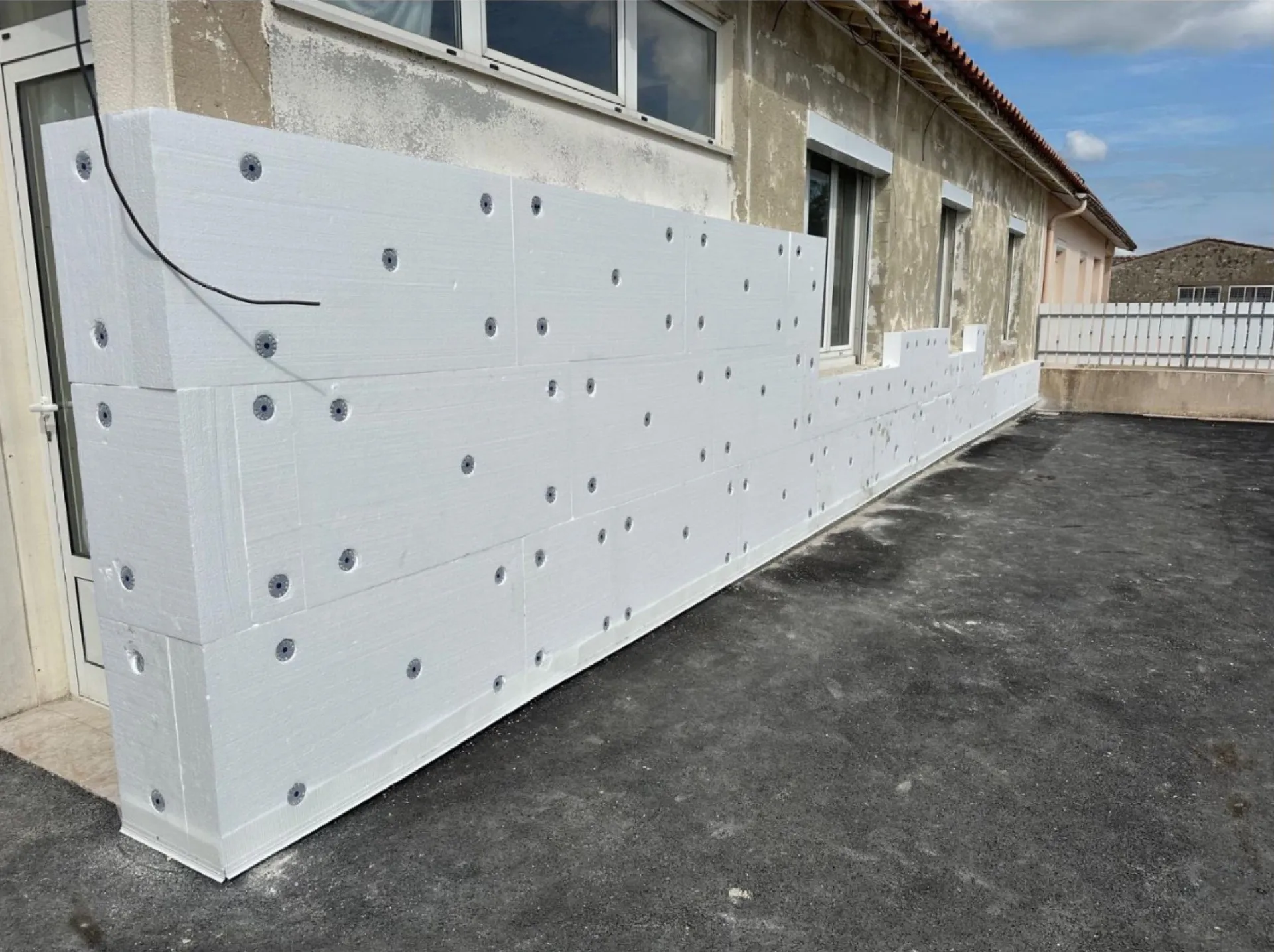 Isolation thermique extérieure — état avant intervention Sévria à Niort (2023)